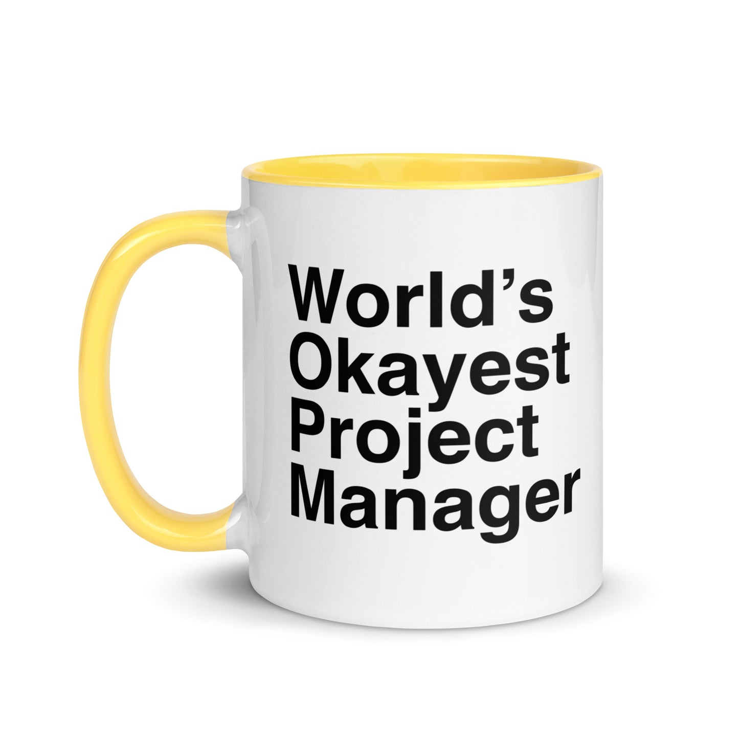 World’s Okayest Project Manager Mug